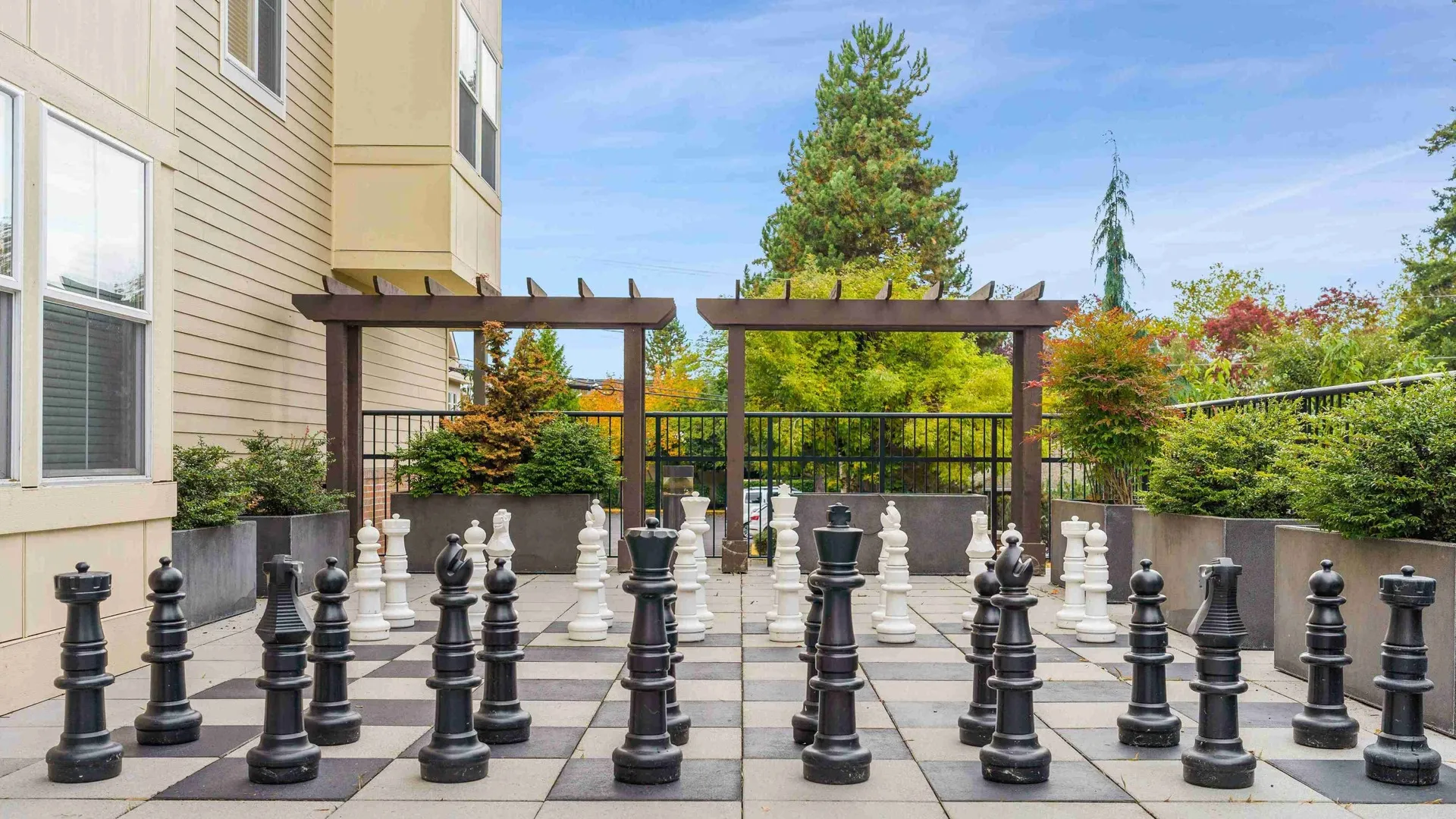 Rooftop deck